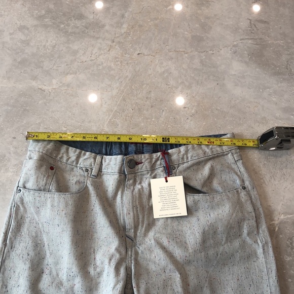 🆕🏷️ Men’s Robert Graham Oatman Woven Denim Tailored-Fit Jeans - Size Waist 38 - Picture 9 of 10